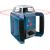 Bosch grl 400 h + lr 1 - pyörivä laser, 200m / 400m, vaakasäde, tarkkuus 0,08mm/m - paristovarustuksella