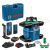 Bosch grl 650 chvg professional pyörivä laser vihreällä säteellä, 325m / 650m, ip68, numeerinen kaato, millimetrinäyttöinen vastaanotin, bluetooth ym.