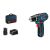 Bosch GSR 12v-15 akkuporakone 2x2,0ah + laturi + softbag laukku

