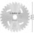 Bosch pyörösahanterä 136mm 30-hampainen 20mm reikä metalli