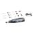 Dremel Lite 7760-15 akkukäyttöinen 3,6V 2,0Ah monitoimityökalu + 15 tarviketta + USB laturi