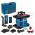 Bosch GRL 600 CHV Professional pyörivä laser punaisella säteellä, 300m / 600m, IP68, numeerinen kaato, millimetrinäyttöinen vastaanotin, bluetooth ym.