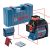 Bosch GLL 3-80 laser (3x360ast laserviivaa) + muovilaukku paristokäyttöinen.