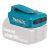 Makita ADP05 akkuadapteri runko 18V - kaksi USB lähtöä ( 5v 2,1A ) esim matkapuhelimien lataukseen

