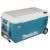 Makita CW002GZ 50L kompressorikäyttöinen jääkaappi 18V 40V (12V/24V tup.sytytin) lisävarusteena myös 230V.  Noudettava myymälästä. ei akkuja ei laturia.

