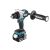 Makita DDF486RTJ 130/65Nm 18V LXT apukahvallinen akkuporakone + 2x5,0Ah + DC18RA laturi + Makpac 3