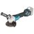 Makita DGA517Z 18V kulmahiomakone, kierrosluvun säädöllä RUNKO - ei akkuja, ei laturia