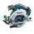 Makita DHS680Z pyörösaha 18V RUNKO, terä vasemmalla puolella - ei akkuja, ei laturia.

