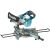 Makita DLS714NZ 2x18V hiiliharjaton katkaisu/jiirisaha RUNKO - ei akkuja, ei laturia