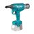 Makita DRV150Z vetoniittikone RUNKO 18V 10kN 2,4 - 4,8mm niiteille - ei akkuja ei laturia