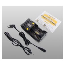 Armytek Uni C2 universal Charger 2-paikkainen, akkuparistoille