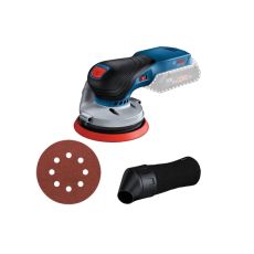 Bosch GEX 18V-125 epäkeskohiomakone runko pahvissa - ei akkuja ei laturia.

