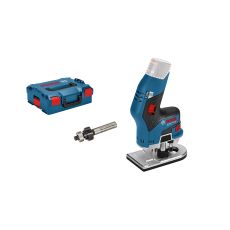 Bosch GKF 12V-8 reunajyrsin runko + L-Boxx - ei akkuja ei laturia


