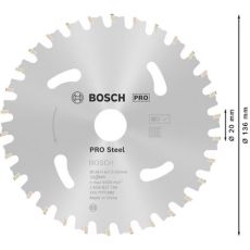 Bosch pyörösahanterä 136mm 30-hampainen 20mm reikä metalli

