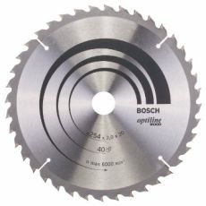 Bosch pyörösahanterä 254mm 40-hampainen reikä 30mm


