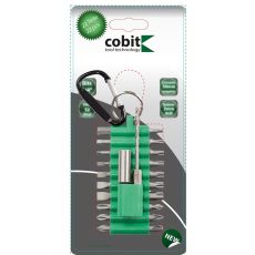 Cobit 22-osainen ruuvauskärkisarja avaimenperässä

