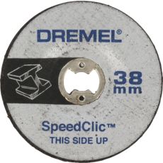 Dremel sc541 hiomalaikka 38x2mm 2kpl speedclick kiinnityksellä, ei sisällä karaa

