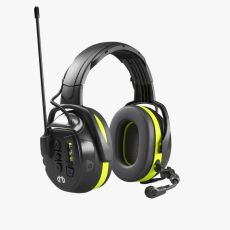 Hellberg Local 446 radiopuhelinkuulonsuojain - PMR 446MHz + kuuntelutoiminto + puomimikrofoni + IP56 - (akku/paristokäyttöinen 2xAA akut mukana)