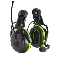 Hellberg Secure 2C Synergy Multi-Point kypäräkiinnitteinen kuulonsuojain  - AM/FM radio + 2x Bluetooth + kuuntelutoiminto + puomimikrofoni + 3,5mm aux  - kypärä ei sisälly.

