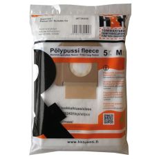 HH pölypussi 5kpl Bosch GAS 55, DeWalt D27901, D27902, FLEX VCE45/S47, Hilti VCU50, VCD50, Kärcher NT45/55/561/611

