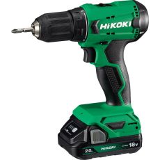 HiKoki DS18DA 18V akkuporakone RUNKO - Ei akkuja, ei laturia. toimitus muovilaukussa

