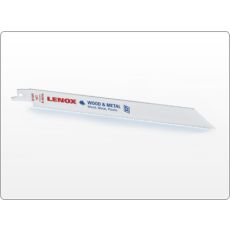 Lenox puukkosahanterä 203x1,3mm 10Tpi Bi-Metal 810R (5 kpl) puulle ja metallille