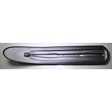 Levikesuksi 1kpl, suksimuovi vuotsolainen 23cm x 6cm x 124cm reijät


