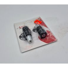 LSL ohjaustangon päätypaino 22/18mm musta