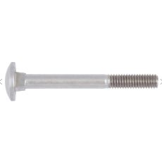 Lukkokantaruuvi m16x80 zn din603 8.8

