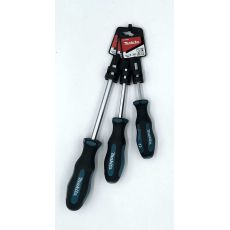 Makita 3-osainen läpilyötävä (metallipää) Phillips-talttasarja (sisältää PH1, PH2 ja PH3 taltat)