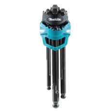 Makita B-65894 Laadukas vyöpidikkeessa toimitettava kuusiokoloavainsarja, jossa suora- ja pallopäinen avainpää. 1,5 - 10mm 9-osainen.

