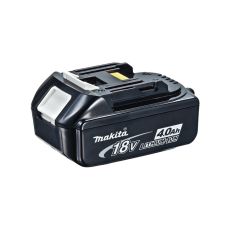 Makita BL1840B 18,0V 4,0Ah LXT Li-Ion akku, varaustilan näytöllä

