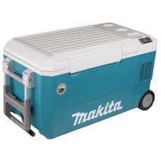Makita CW002GZ 50L kompressorikäyttöinen jääkaappi 18V 40V (12V/24V tup.sytytin) lisävarusteena myös 230V.  Noudettava myymälästä. ei akkuja ei laturia.

