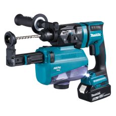 Makita DHR182RTWJ sds+ 18V poravasara 1,7J + pölynpoisto + 2x5,0Ah, + laturi ja laukku

