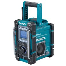 Makita DMR300 lataava työmaaradio Bluetooth IP64 akku/verkkovirtakäyttöinen (ei sis akkuja) kaksi USB liitäntää

