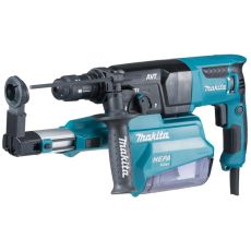 Makita HR2651T SDS+ 230V 800W 2,4J poravasara pölynimulaitteella