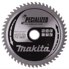 Makita pyörösahanterä 150mm 52-hampainen 20mm reikä alum

