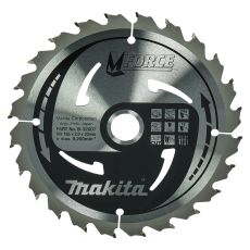 Makita pyörösahanterä 165mm 24-hampainen 20mm reikä puulle B-32007/B-08006

