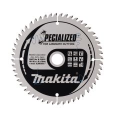 Makita pyörösahanterä 165mm 52-hampainen 20mm reikä laminaatille B-33831/B-29452