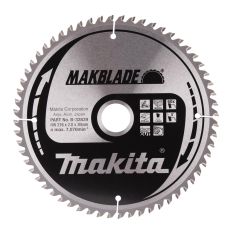 Makita pyörösahanterä 216mm 60-hampainen reikä 30mm B-32839/B-09058