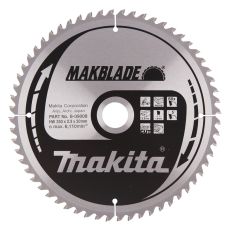 Makita pyörösahanterä 250mm 60-hampainen reikä 30mm