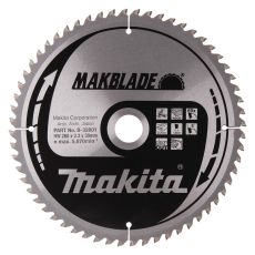 Makita pyörösahanterä 260mm 60-hampainen reikä 30mm puulle B-32801/B-09020


