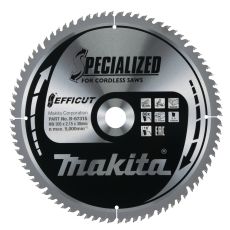 Makita pyörösahanterä 305mm 80-hampainen reikä 30mm reikä puu ja MDF B-67315/B-67262