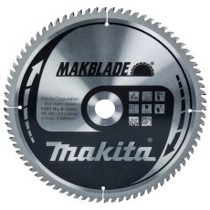 Makita pyörösahanterä 305mm 80-hampainen reikä 30mm reikä puulle B-32851/B-09086