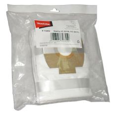 Makita VC2010L, VC2511, VC2512L, VC2012L, VC3011L, 446L  pölypussi (5kpl) (FLEX VC(E)21-26L, Nilfisk Alto Aero 20/26, Protool VCP10)

