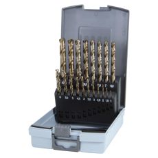 Ruko 19-osainen metalliporanteräsarja cobolt 1,0-10,0mm

