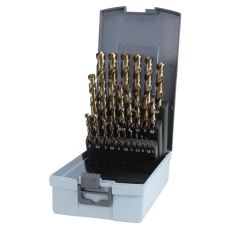 Ruko 25-osainen metalliporanteräsarja cobolt 1,0-13,0mm