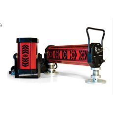 TR360 konevastaanotin + hyttinäyttö pyöriville lasereille

