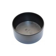 Ulkotulppa pyöreä 25mm musta

