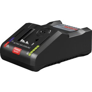 Bosch GAL 18V-160 C (16A) sis.bluetooth moduulin erittäin nopea latauslaite Bosch 18V sinisen sarjan akuille, 2x puhallinjäähdytys

